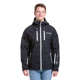 Meatfly pánská softshell bunda Rasmussen Morph Black