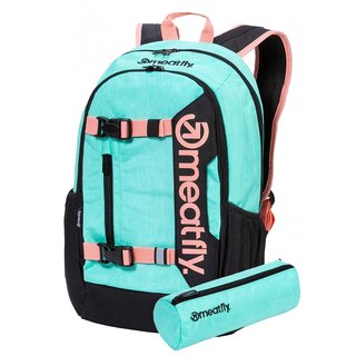 meatfly Basejumper 6 H - Heather Mint - zelený batoh 22l