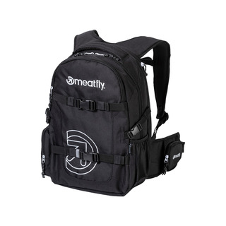 Meatfly batoh Ramble Black 26 l černý s pláštěnkou