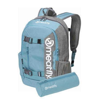 Meatfly batoh Basejumper 22 l Grey Heather Aqua + penál
