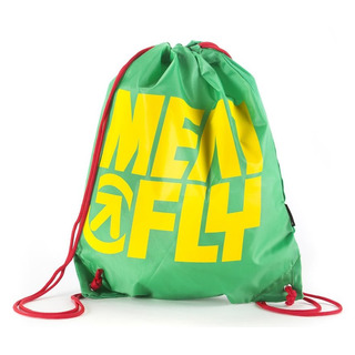meatfly Swing Benched Bag - Green - školní sáček na přezůvky