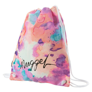 NUGGET Hype 2 Benched Bag - Opacity White Print - školní sáček na přezůvky