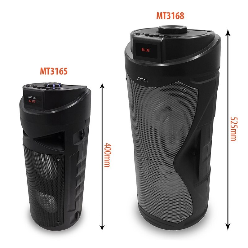 Media-Tech MT3168 KEG PRO BT PARTYBOX - bluetooth reproduktor s mikrofonem