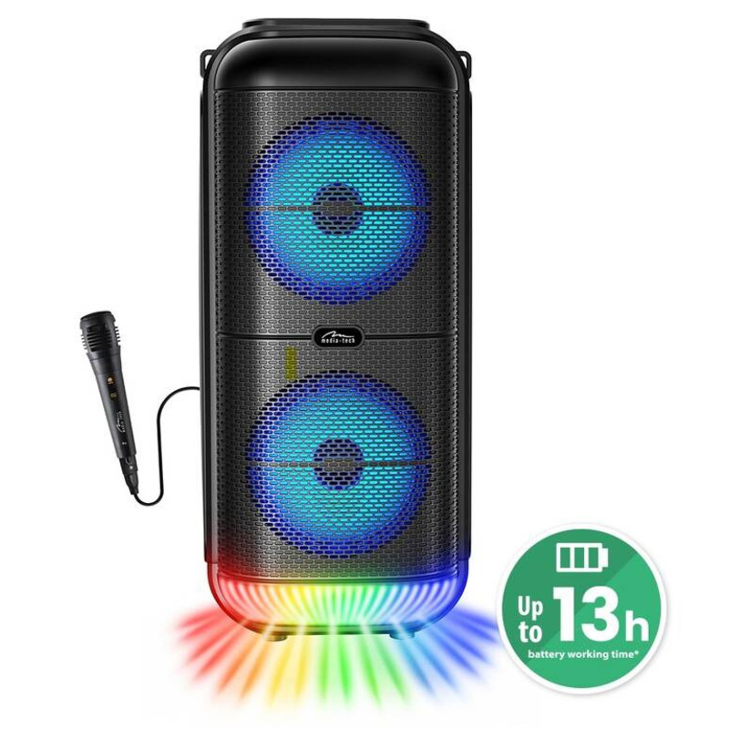 Media-Tech MT3183 Power Audio TWS - Bluetooth reproduktor s FM rádiem